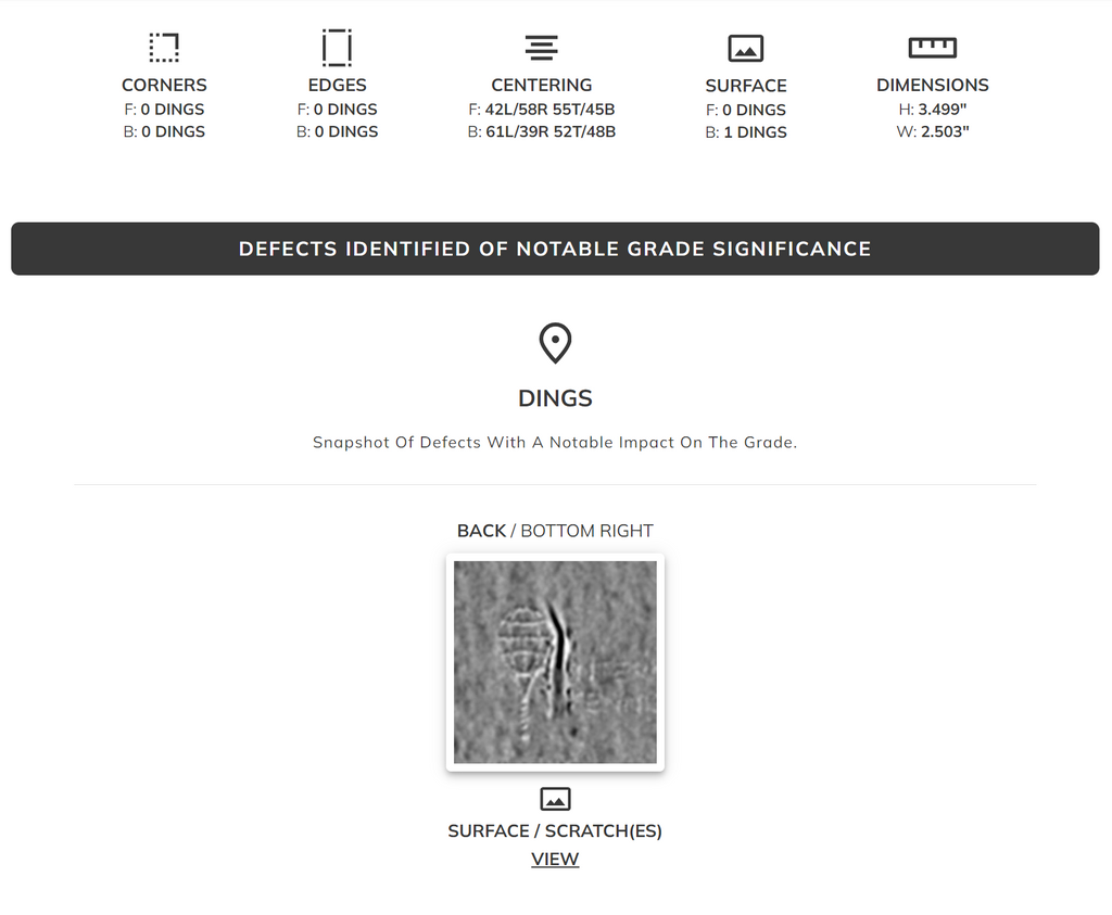 TAG Digital Image and Grading Reports – TAG Grading