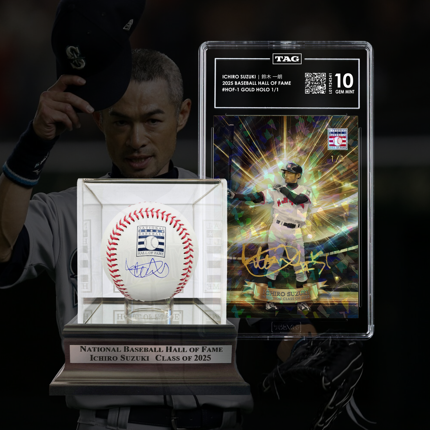 BASEBALL HALL OF FAME / ART CARD DROP - LTD ED. – TAG Grading