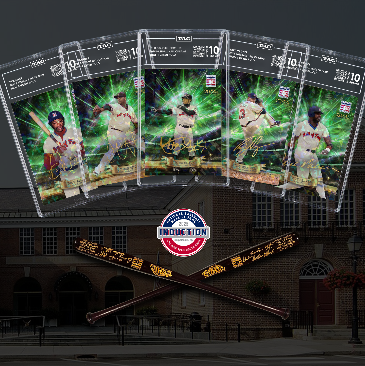 BASEBALL HALL OF FAME / ART CARD DROP - LTD ED. – TAG Grading