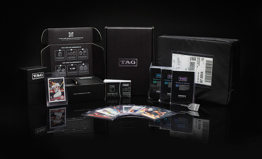 TAG Submission Kit: SafeCase, deckbox, shields, sleeves, mailer and prepaid label