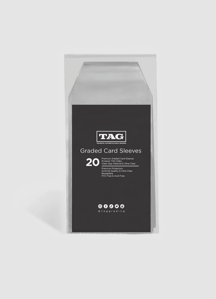 Graded Slab Sleeves TAG Grading Graded Slab Sleeves TAG Grading